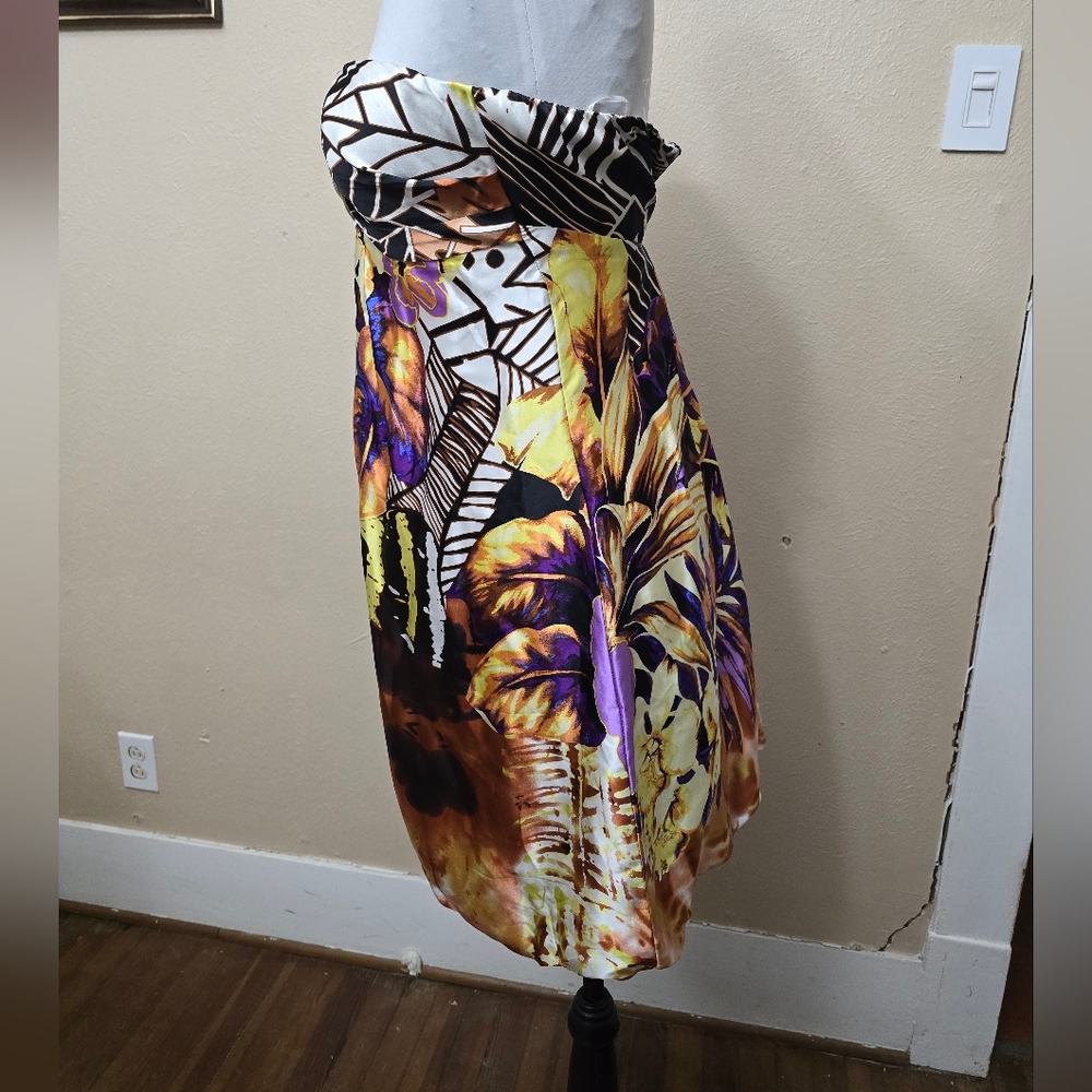 Cache Silk Dress - Picture 5 of 10